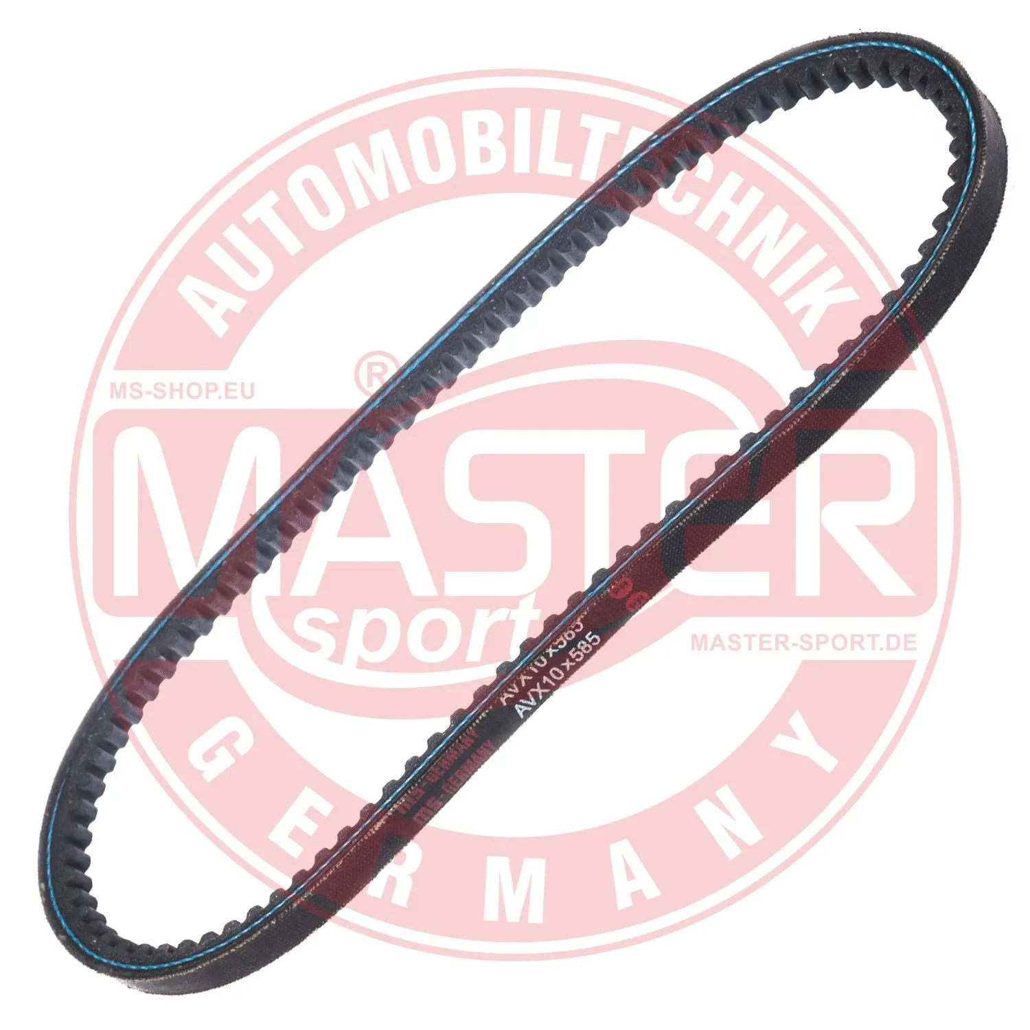 Courroie trapézoïdale MASTER-SPORT GERMANY AVX-10X585-PCS-MS