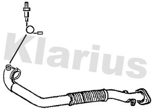 Tuyau d'échappement KLARIUS 301071