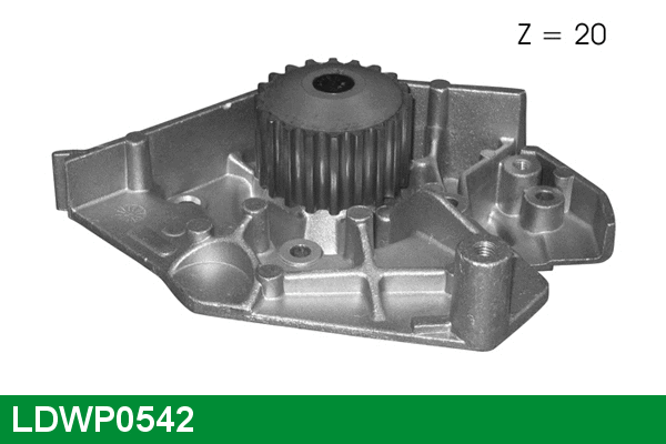 Pompe à eau, refroidissement du moteur LUCAS LDWP0542