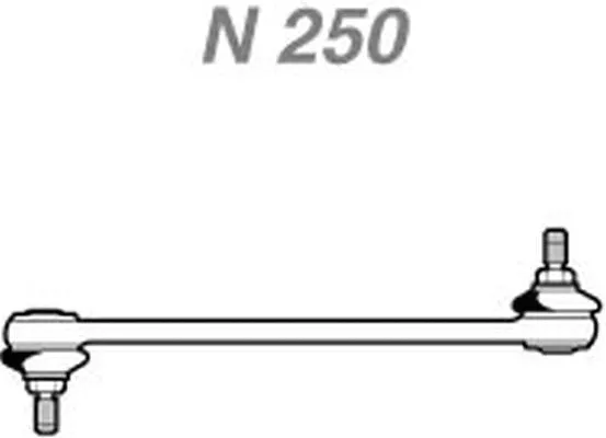 Entretoise/tige, stabilisateur NAKATA N 250