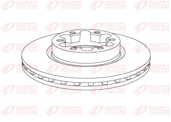 Disque de frein REMSA NCA1145.20