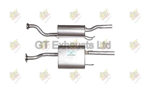 Silencieux arrière GT Exhausts GHA347