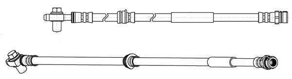 Flexible de frein CEF 512978