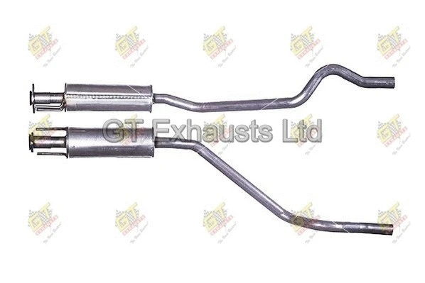 Silencieux central GT Exhausts GGM025