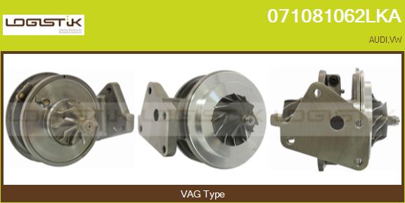 Groupe carter, turbocompresseur LGK 071081062LKA