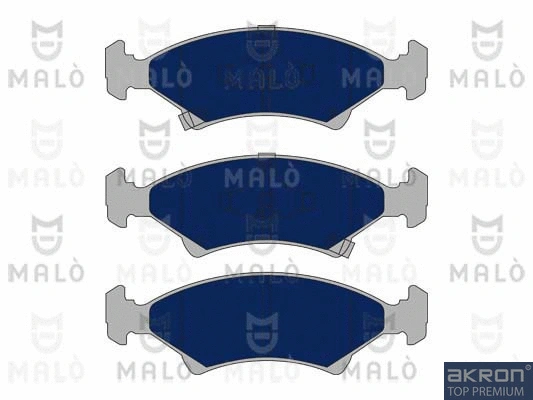Kit de plaquettes de frein, frein à disque AKRON-MALÒ 1050628