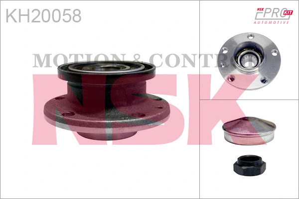 Kit de roulements de roue NSK KH20058
