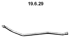 Tuyau d'échappement EBERSPÄCHER 19.6.29