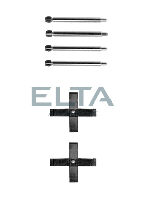 Kit d'accessoires, plaquette de frein à disque ELTA AUTOMOTIVE EA8626