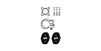 Kit d'assemblage, catalyseur HJS 82 11 3221