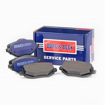 Kit de plaquettes de frein, frein à disque BORG & BECK BBP2914