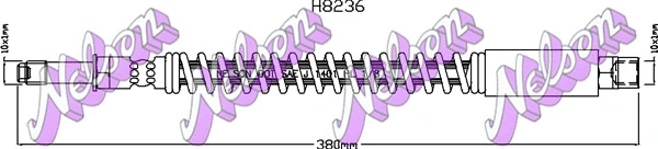 Flexible de frein KAWE H8236