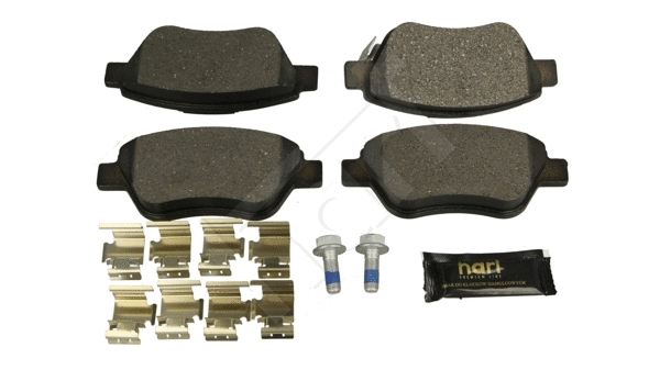 Kit de plaquettes de frein, frein à disque HART 252 306