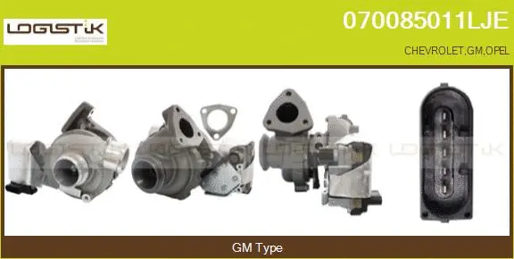 Turbocompresseur, suralimentation LGK 070085011LJE