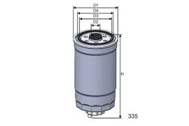 Filtre à carburant MTR 12138344
