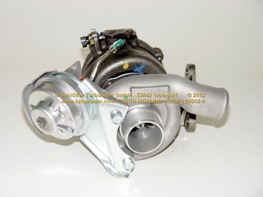 Turbocompresseur, suralimentation SCHLÜTTER TURBOLADER 172-03615