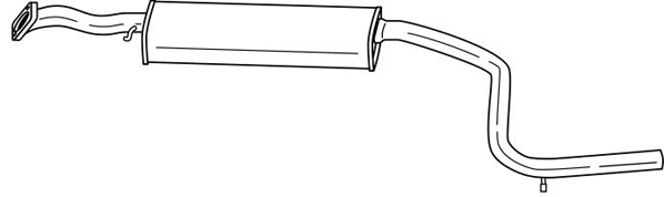 Silencieux central SIGAM 26411