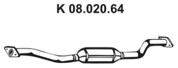 Catalyseur EBERSPÄCHER 08.020.64