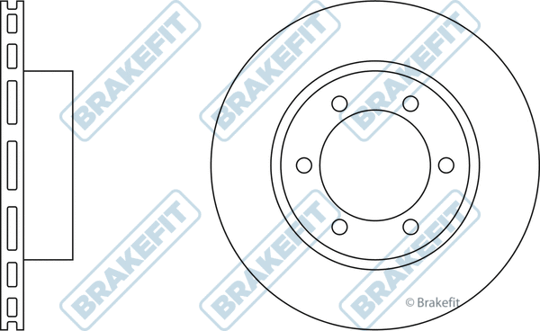 Disque de frein APEC SDK6319