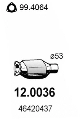 Catalyseur ASSO 12.0036