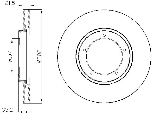 Disque de frein DEEVO BD20240