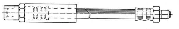 Flexible de frein CEF 510098