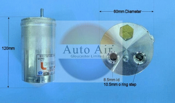 Filtre déshydratant, climatisation AUTO AIR GLOUCESTER 31-5139