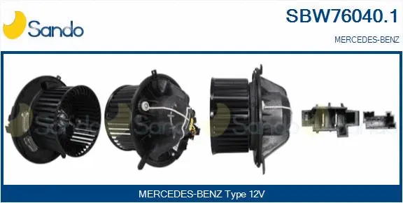 Pulseur d'air habitacle SANDO SBW76040.1
