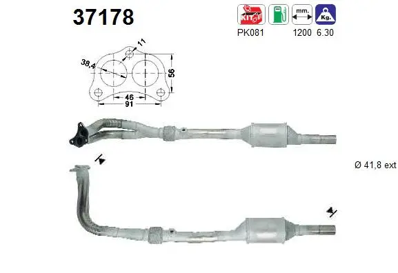 Catalyseur AS 37178