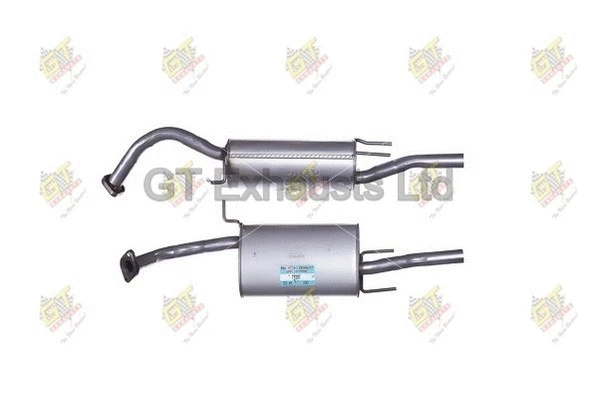 Silencieux arrière GT Exhausts GTY287