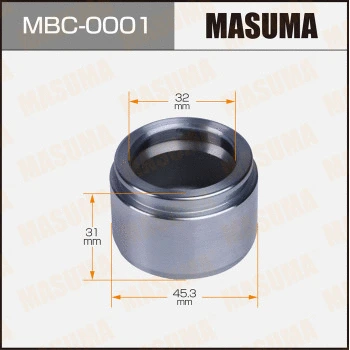 Piston, étrier de frein MASUMA MBC-0001