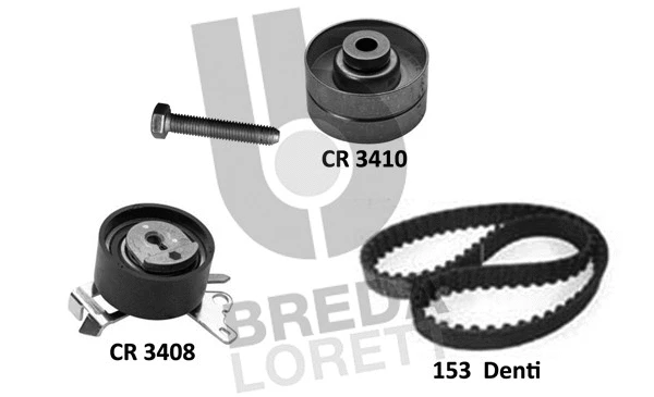 Kit de courroie crantée BREDA LORETT KCD0788