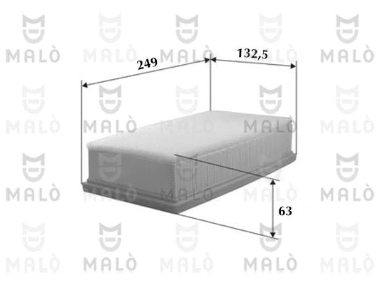 Filtre à air AKRON-MALÒ 1500077