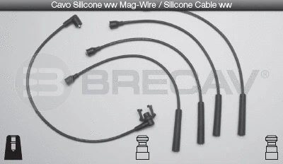 Kit de câbles d'allumage BRECAV 11.516