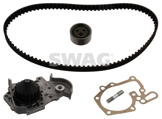 Pompe à eau + kit de courroie crantée SWAG 60 94 5104