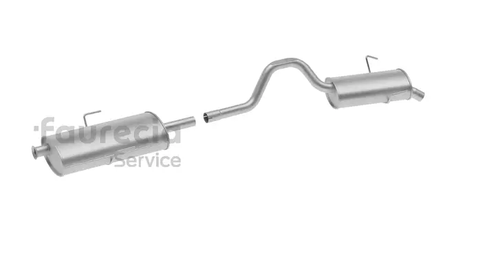 Silencieux arrière Faurecia FS55603
