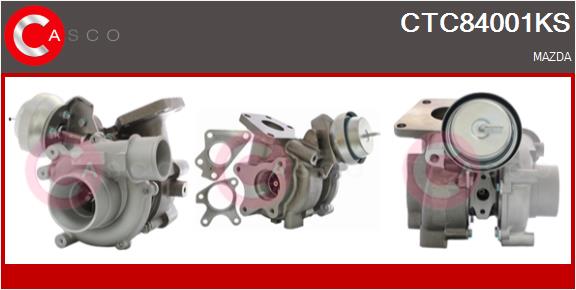 Turbocompresseur, suralimentation CASCO CTC84001KS