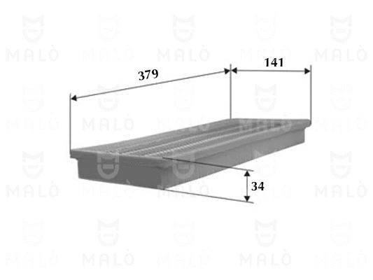 Filtre à air AKRON-MALÒ 1500485