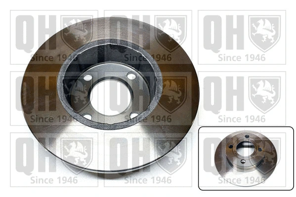 Disque de frein QUINTON HAZELL BDC3907