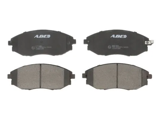 Kit de plaquettes de frein, frein à disque ABE C10021ABE