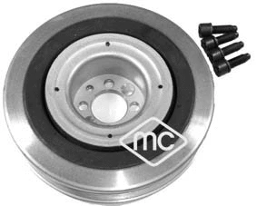Kit de poulies, vilebrequin Metalcaucho 05689