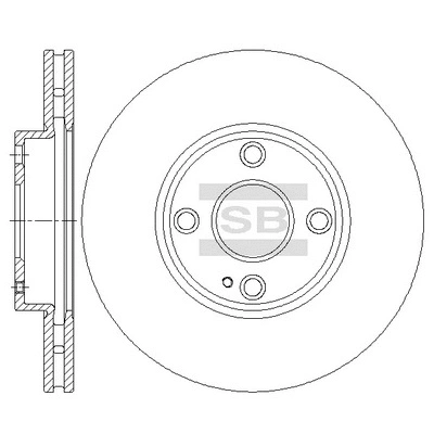 Disque de frein Hi-Q SD4441