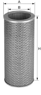 Filtre hydraulique, boîte automatique UNIFLUX FILTERS XH433