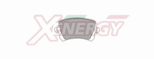 Kit de plaquettes de frein, frein à disque AP XENERGY X41004