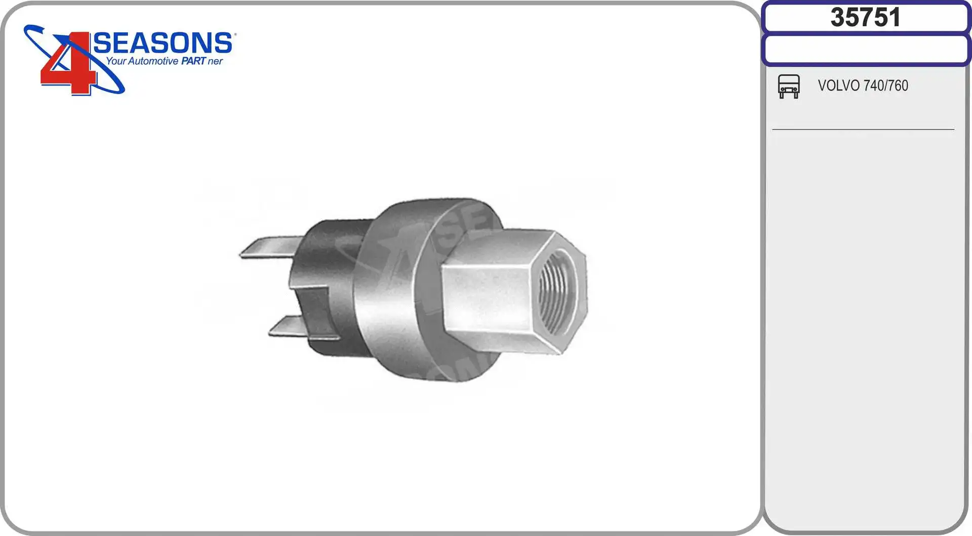 Pressostat, climatisation AHE 35751