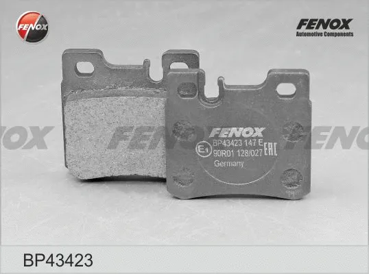 Kit de plaquettes de frein, frein à disque FENOX BP43423