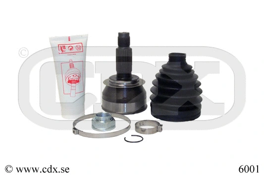 Jeu de joints, arbre de transmission CDX 6001