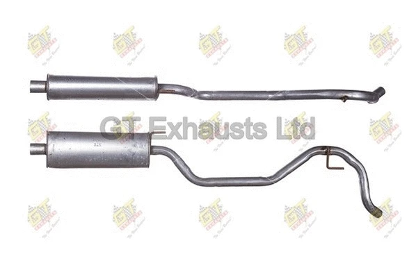 Silencieux central GT Exhausts GGM454