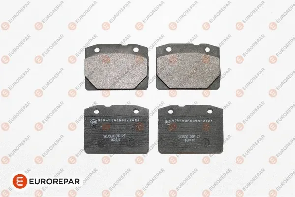 Kit de plaquettes de frein, frein à disque EUROREPAR 1667813380
