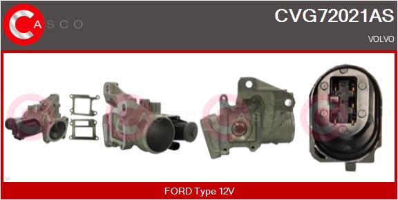 Vanne EGR CASCO CVG72021AS